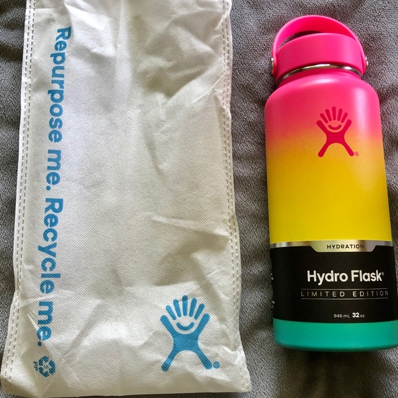 flamingo shave ice hydro flask